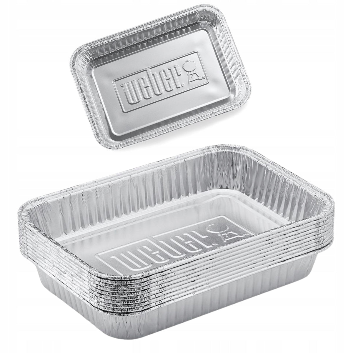 Solid GRILL TRAYS Drain Trays ALUMINUM MOLDS Weber