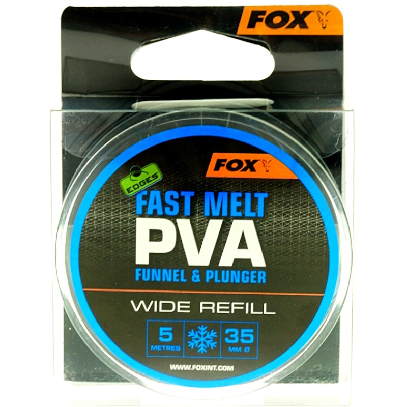 Soluble Mesh Stock FOX Edges Fast Melt PVA Wide Refill 35mm 5m