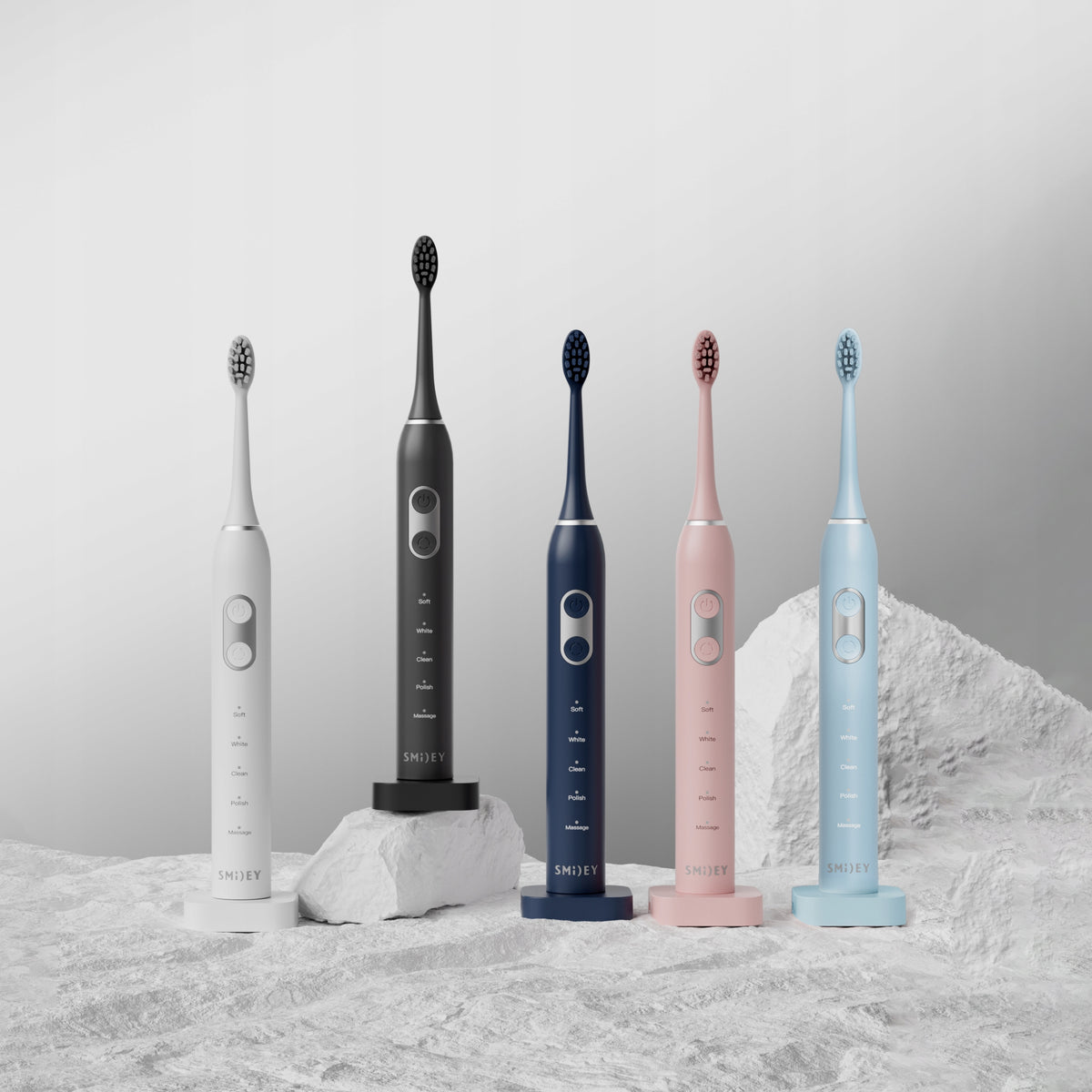 Sonic Toothbrush Smiley Plus Induction 5 Modes Strong Battery Packaging status original
