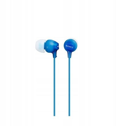 Sony | MDR-EX15LP | EX Series | In-Ear | Blue