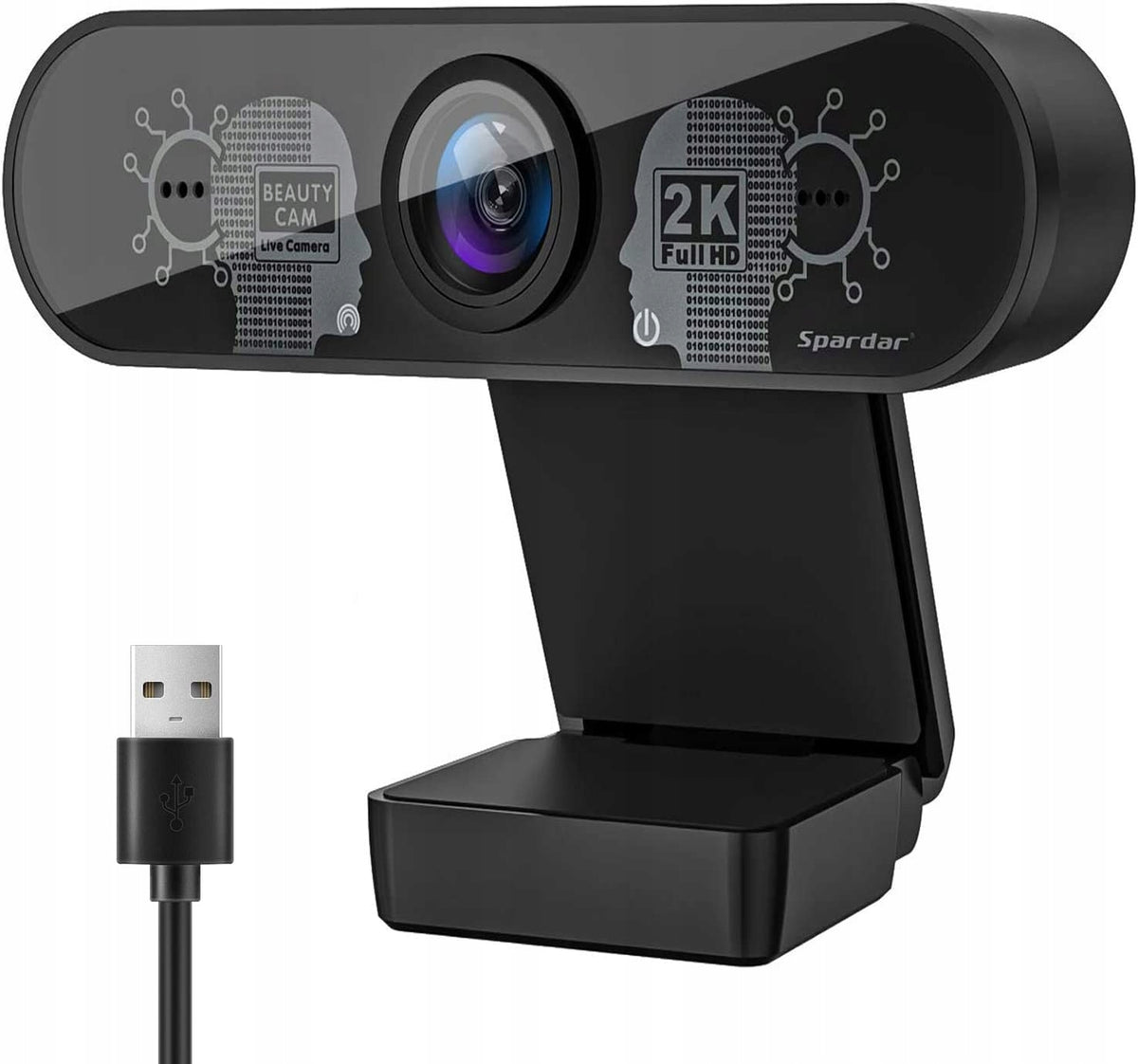Spardar HD 2K F172 Webcam
