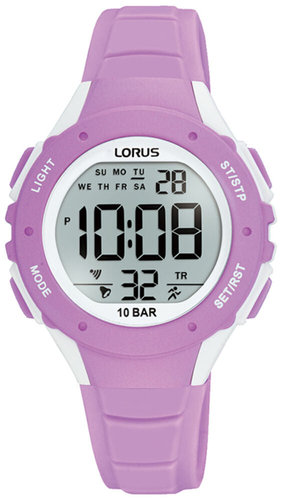 Sports watch Lorus backlight stopwatch timer