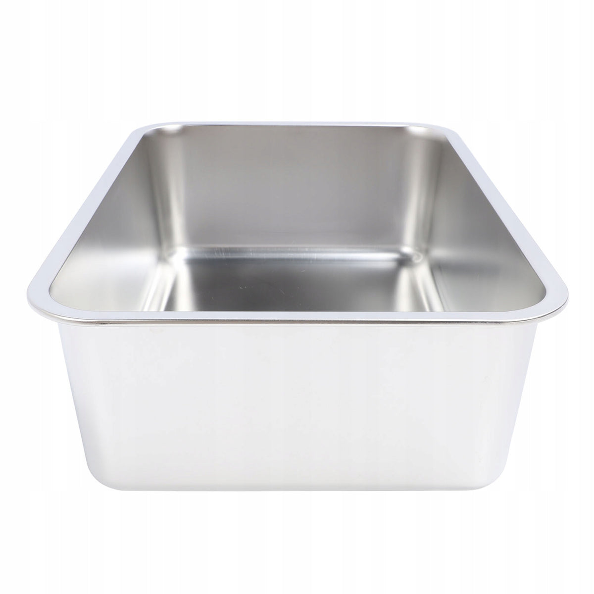 Stainless Steel Open Cat Litter Box Large Rust Resistant, GZ