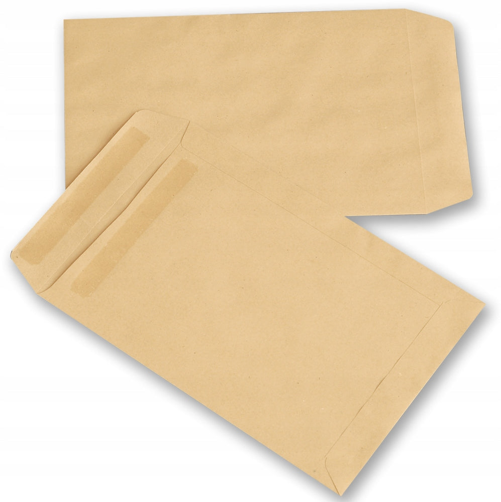 Standard envelope B5 self-adhesive 500pcs brown