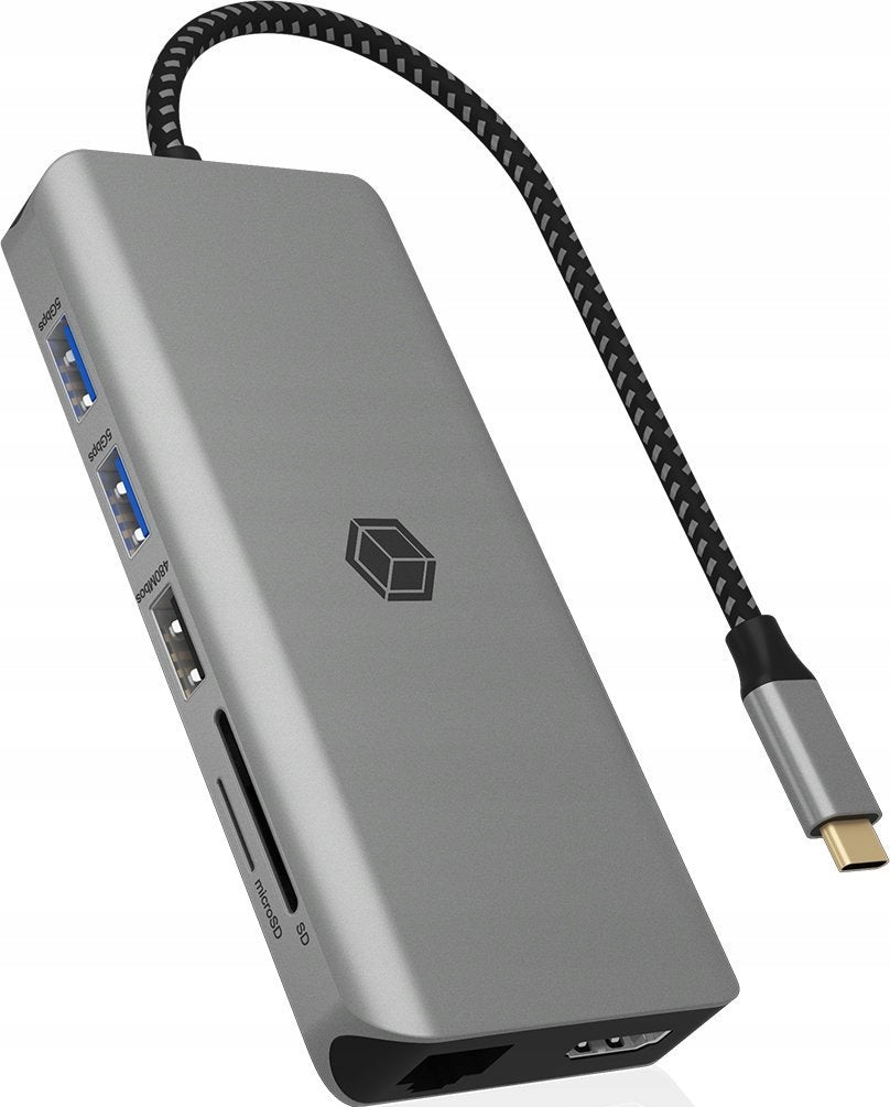 Station/replicator Icy Box IB-DK4061-CPD USB-C