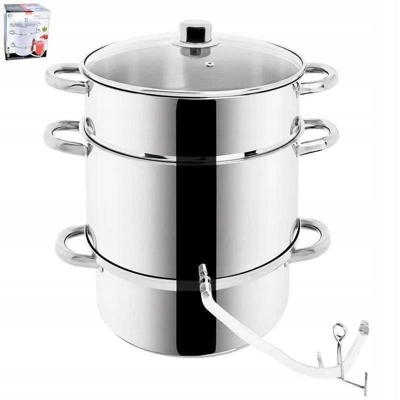 Steel Juicer 8 L for Fruit Multifunctional Induction Steamer ORION
