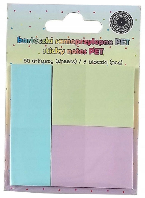 Sticky notes 3 blocks