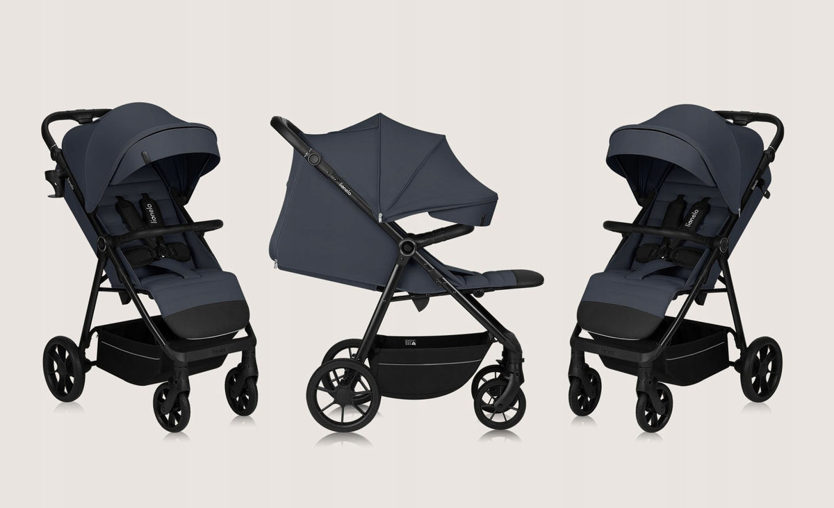 Stroller cushioning stroller folding large wheels Lionelo IVA Packaging status original