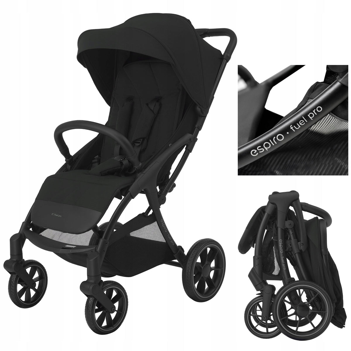 Stroller fuel pro| 10 dynamic black ESPIRO