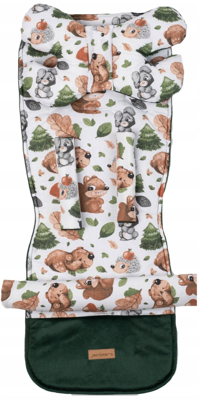 Stroller insert universal + butterfly cushion set Jackmar