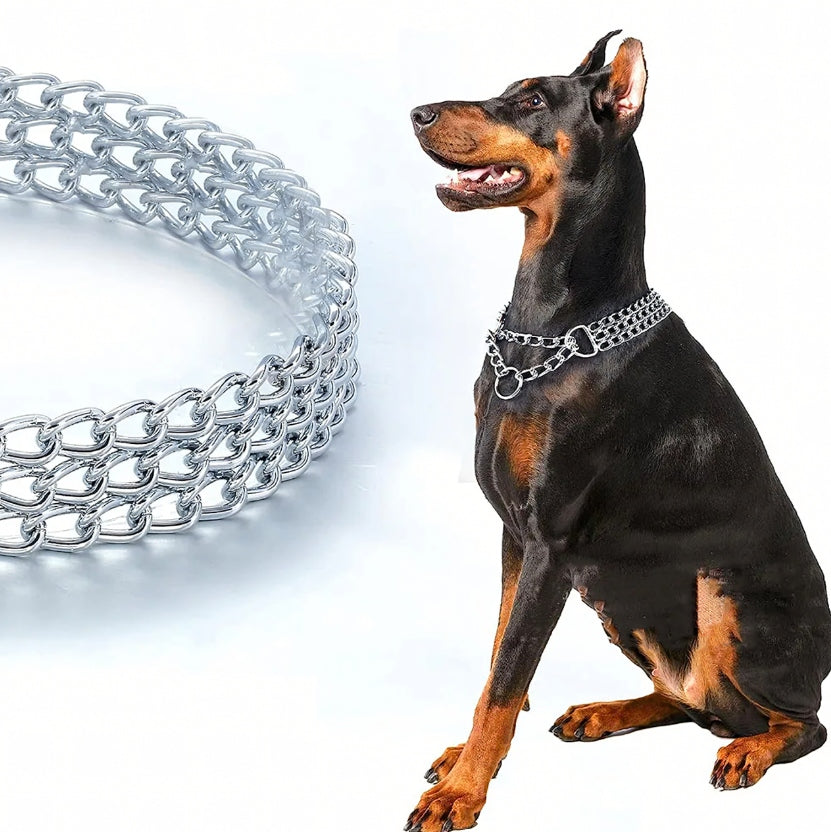 Strong Clamp Collar Metal Chain 3 Rows for Dog 45 cm 1723 Manufacturer code 5906301456520