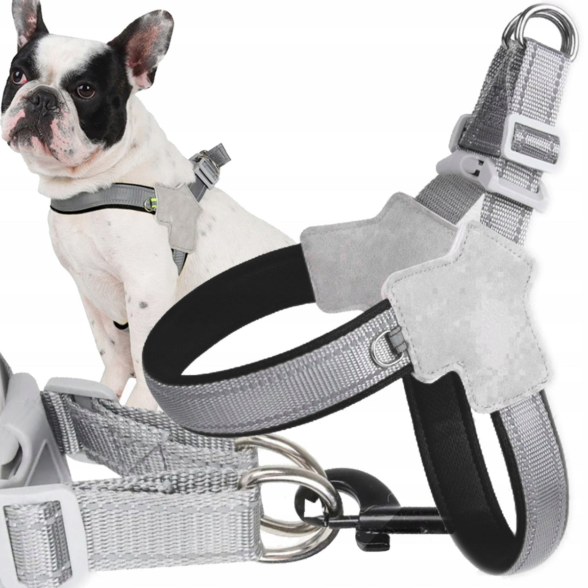 Strong Harness Pressure-Free Lanyard for Small Cat Dog Durable Roz. M