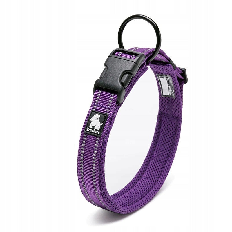 Strong reflective collar Truelove PURPLE M
