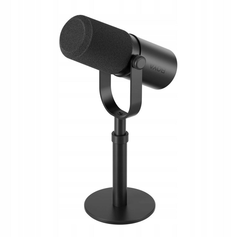 Studio Standing Microphone Wired USB XLR - Black