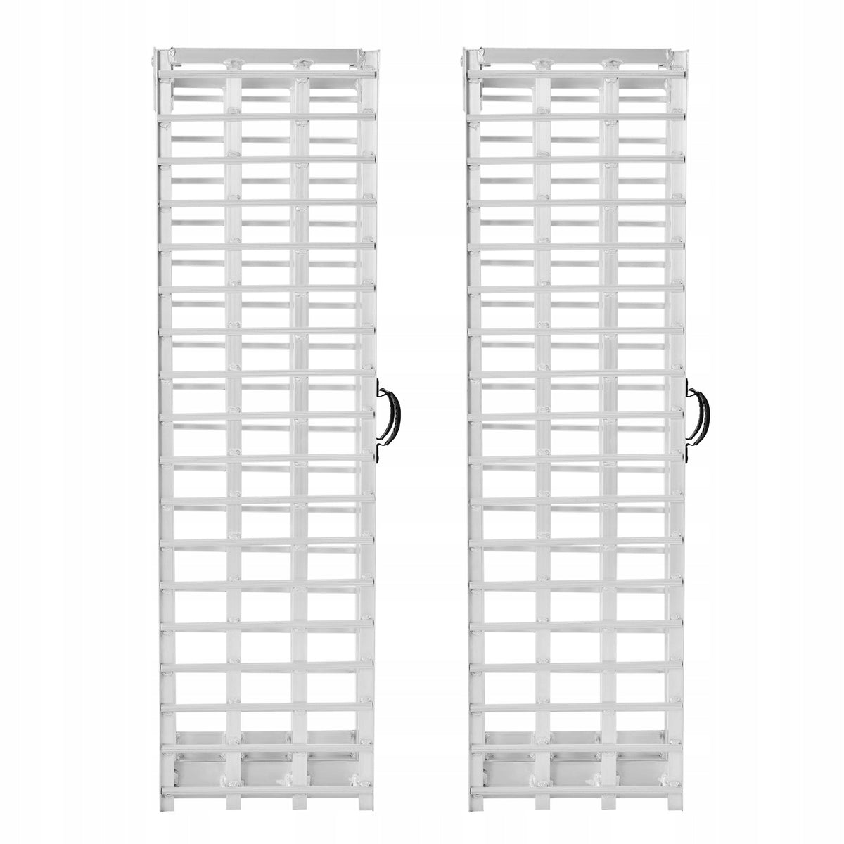 SucceBuy Aluminum Ramps With Handles 2Pcs 305CM Load Capacity 907KG Folding