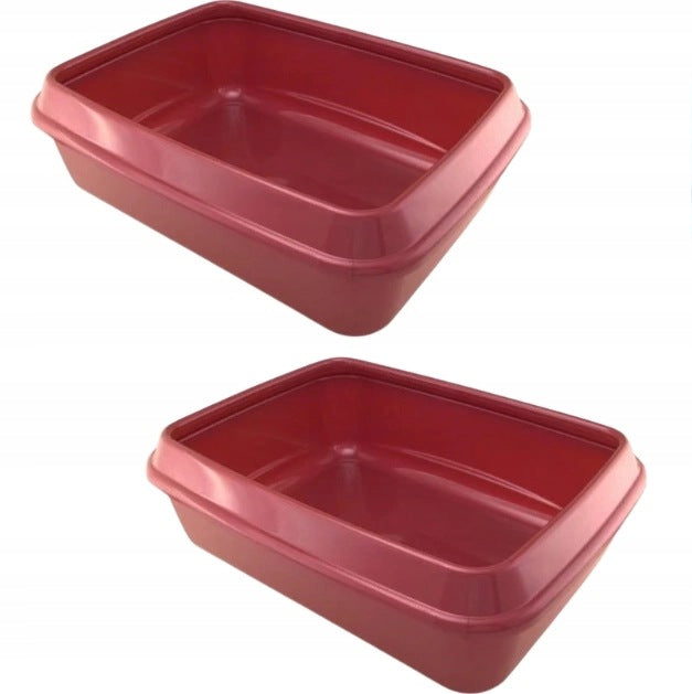 Sum-Plast Cat Cuvette with Frame Random Color 45cm 2pcs