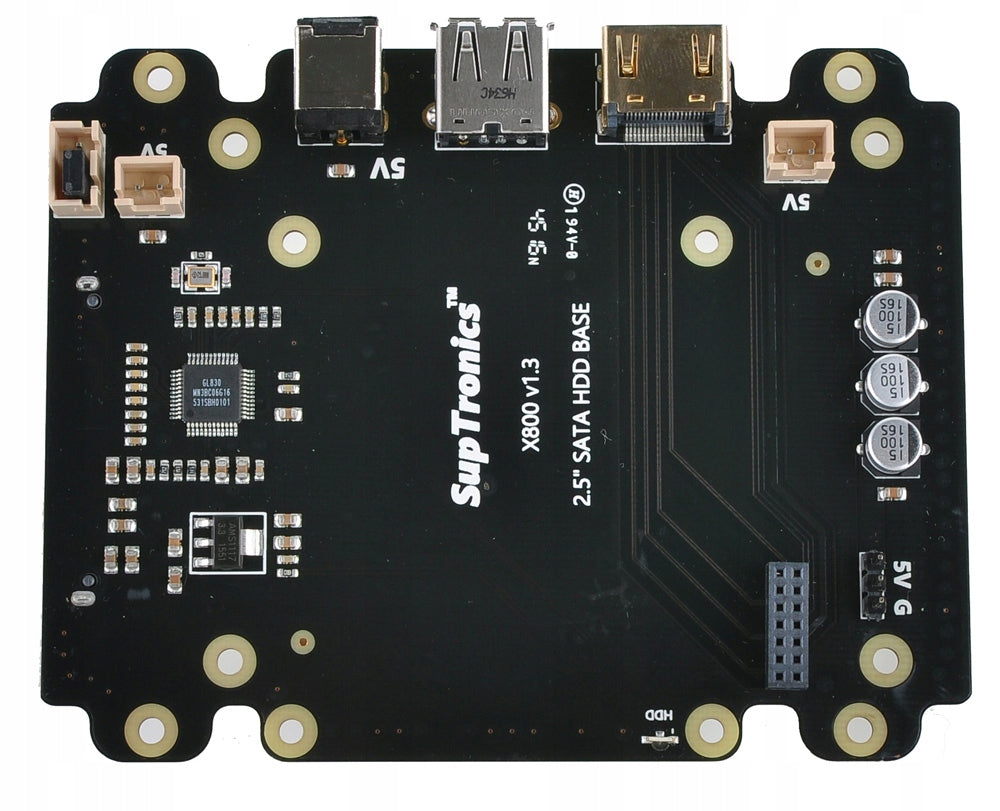 SupTronics X800 2.5-inch SATA HDD/SSD Expansion