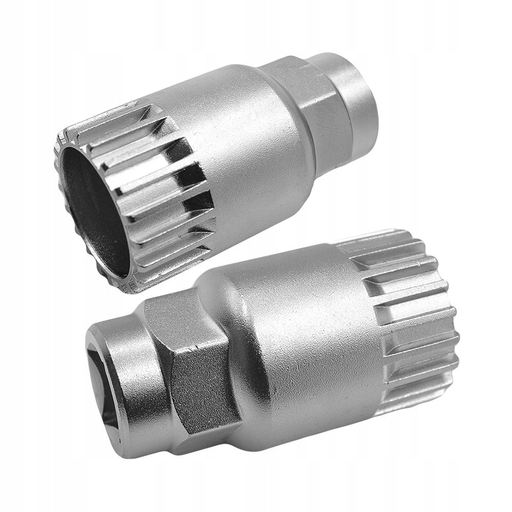 Support Cassette Bowl Wrench for Bike 24mm Bicycle Steel Silver