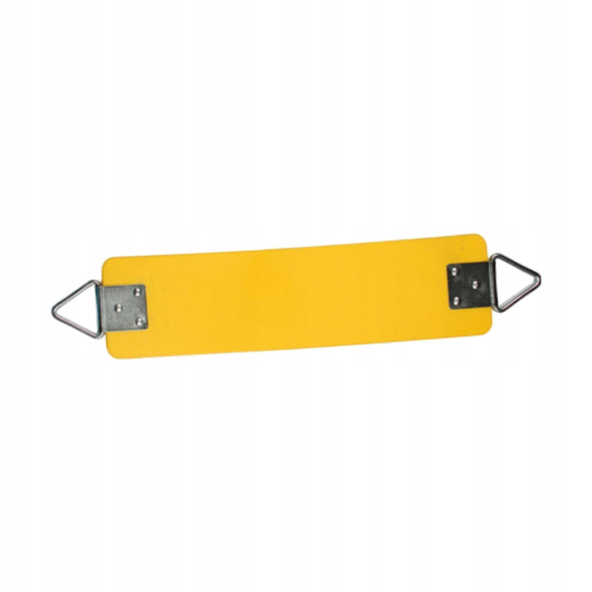 Swing Seat with Metal Triangle Rings Replacement Playground Yellow