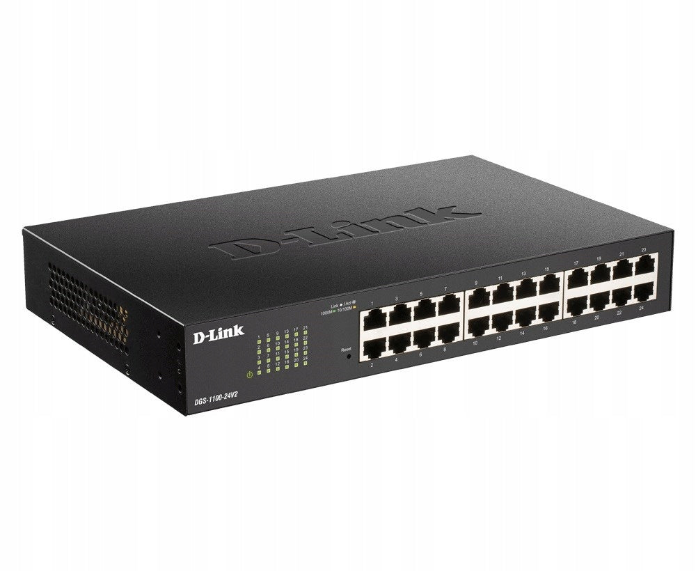 Switch D-Link DGS-1100-24V2/E Gigabit Managed (Řízený)