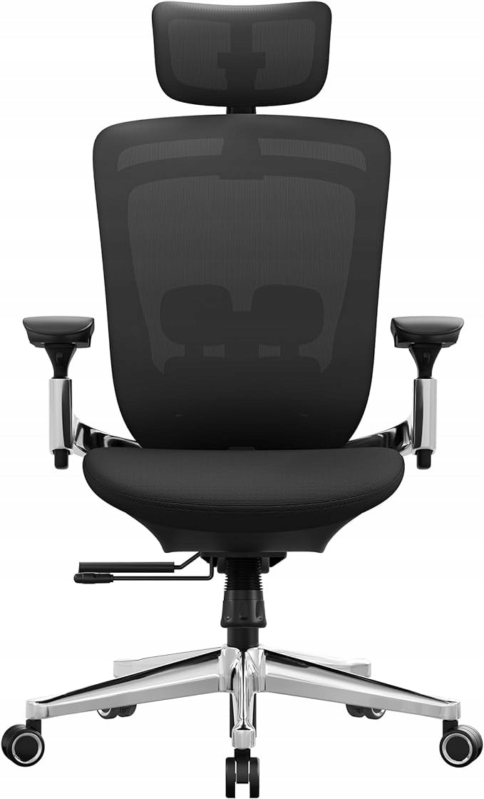 Swivel chair Songmics black