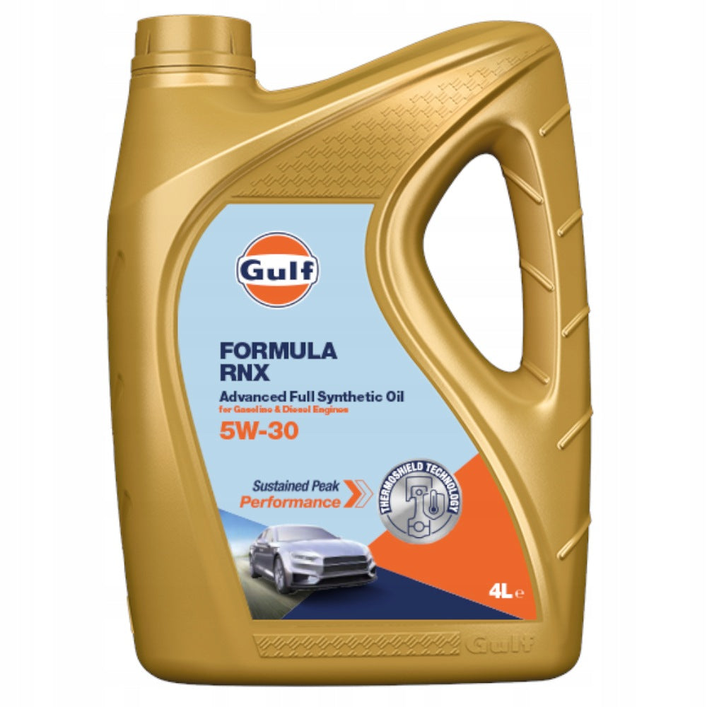 Synthetic Engine Oil for Renault Gulf FORMULA RNX 5W30 4L