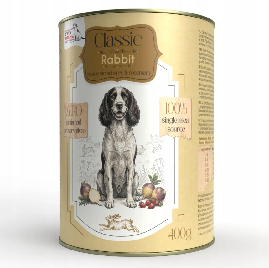 Syta Micha Classic Rabbit with cobblestone 400g