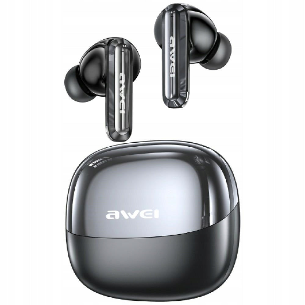 T229 ANC AI Earbuds Wireless Docking Station Silver Awei