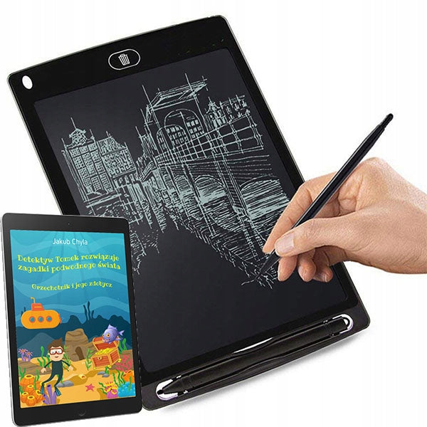 TABLET ELECTRONIC ZNIKOPIS FOR CHILDREN DIGITAL BOARD FOR LEARNING TO PAINT