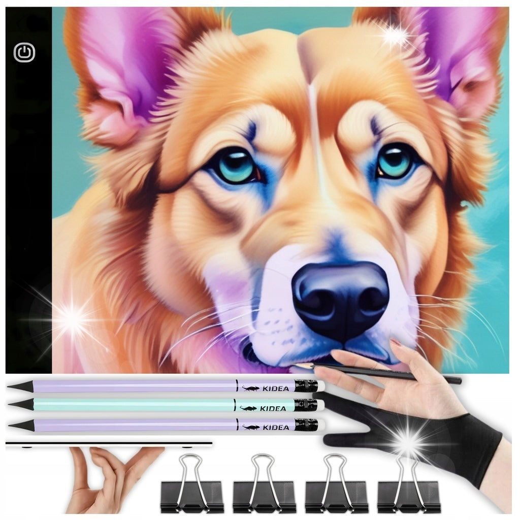 TABLET GRAPHIC BOARD DRAWING BOARD FOR CHILDREN DRAWING LED GIFT
