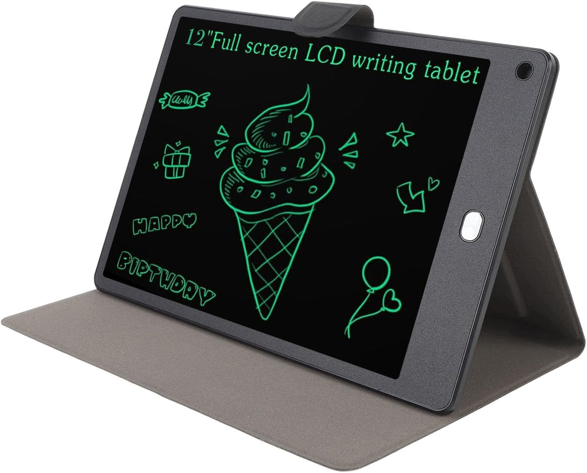 TABLET LCD 12 INCHES FOR WRITING DRAWING WITH CASE PU AND PEN