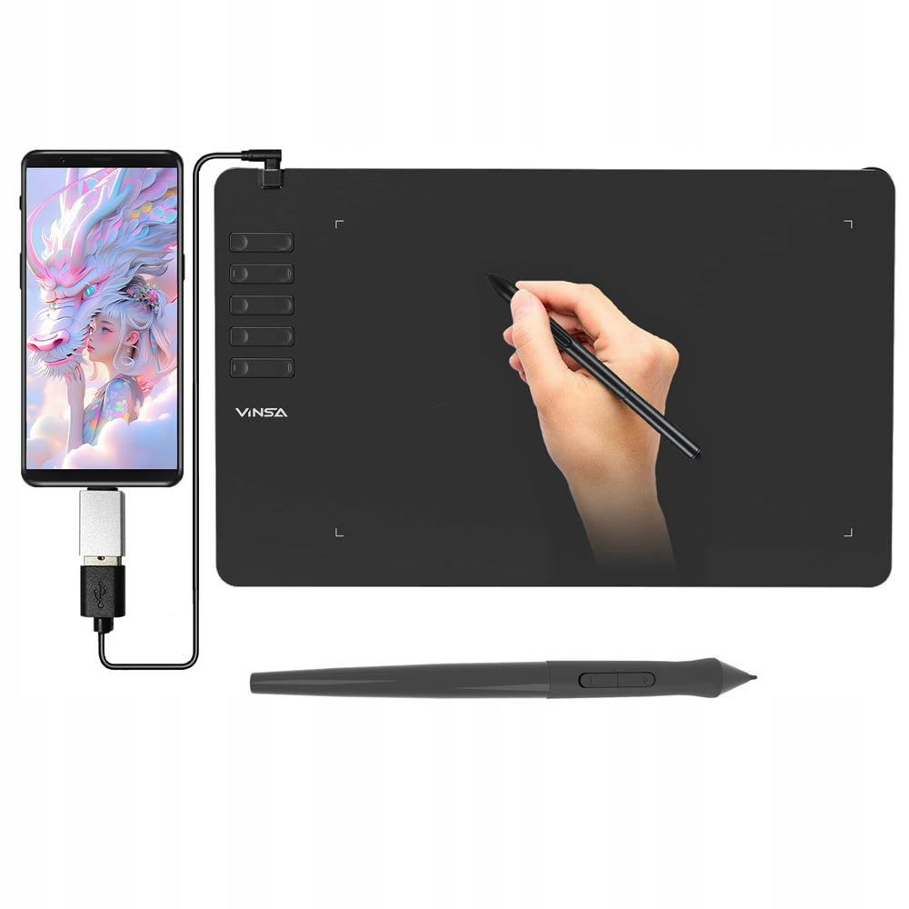 TABLET NEW GRAPHIC USB WITH STYLUS – FOR ANDROID, WINDOWS, MAC