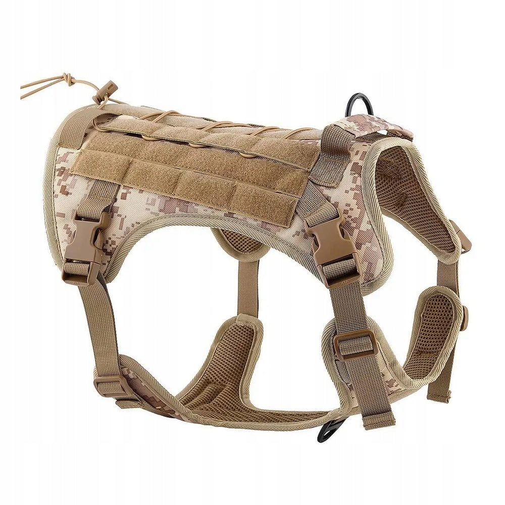 TACTICAL dog harness size M brown
