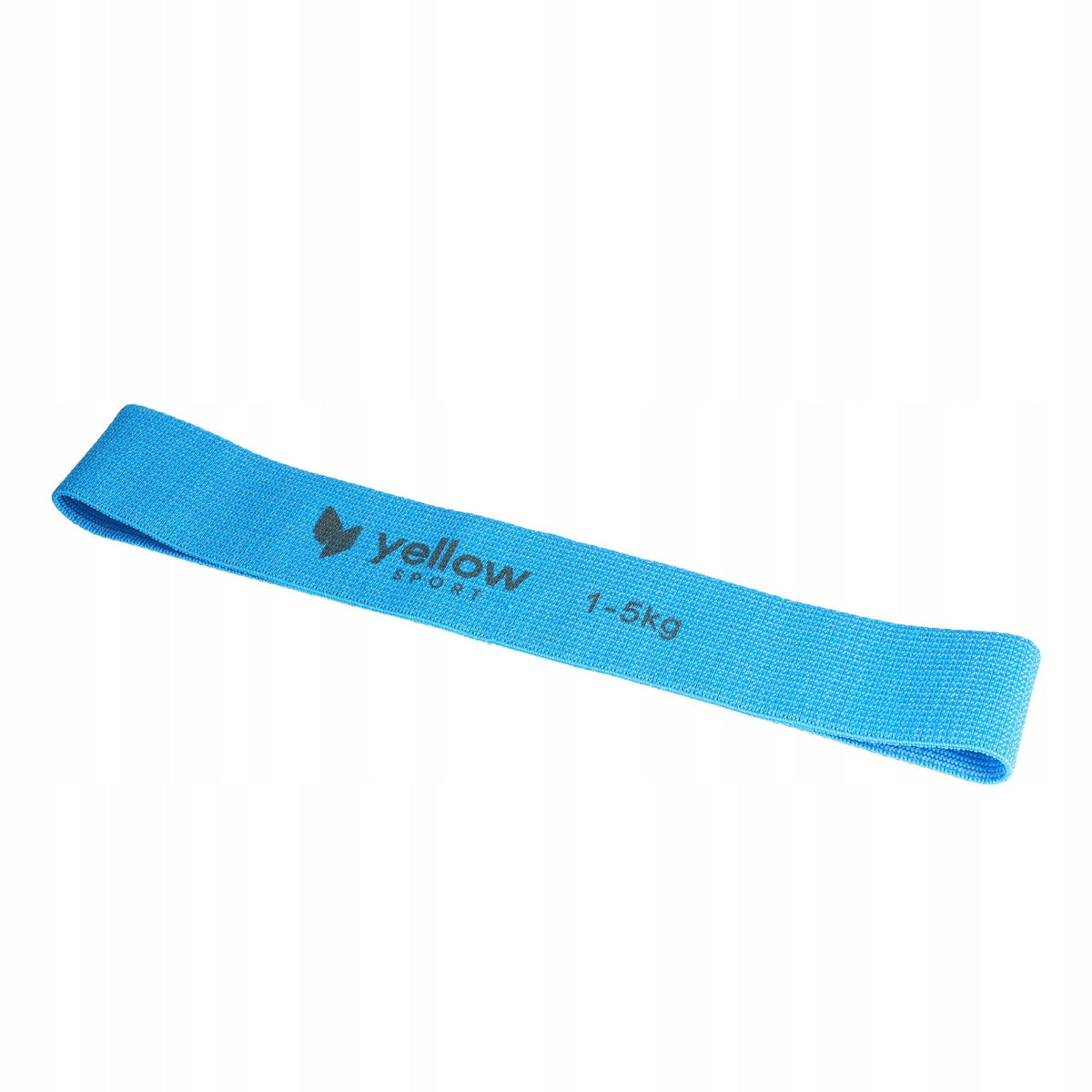 TAPE RUBBER Exercise loop FITNESS material - BLUE - RESISTANCE 1-5 KG Color blue