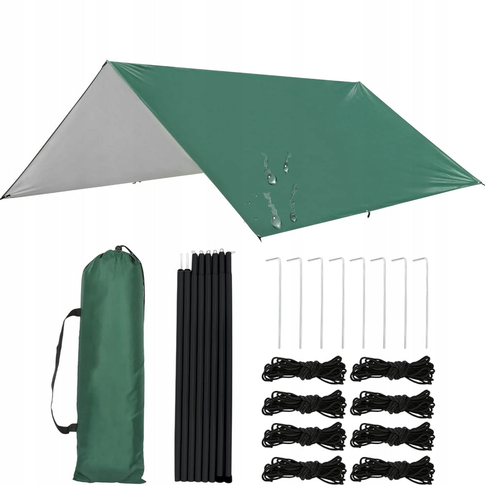TARP CAMPING SHEET WATERPROOF THERMAL 3X3 m