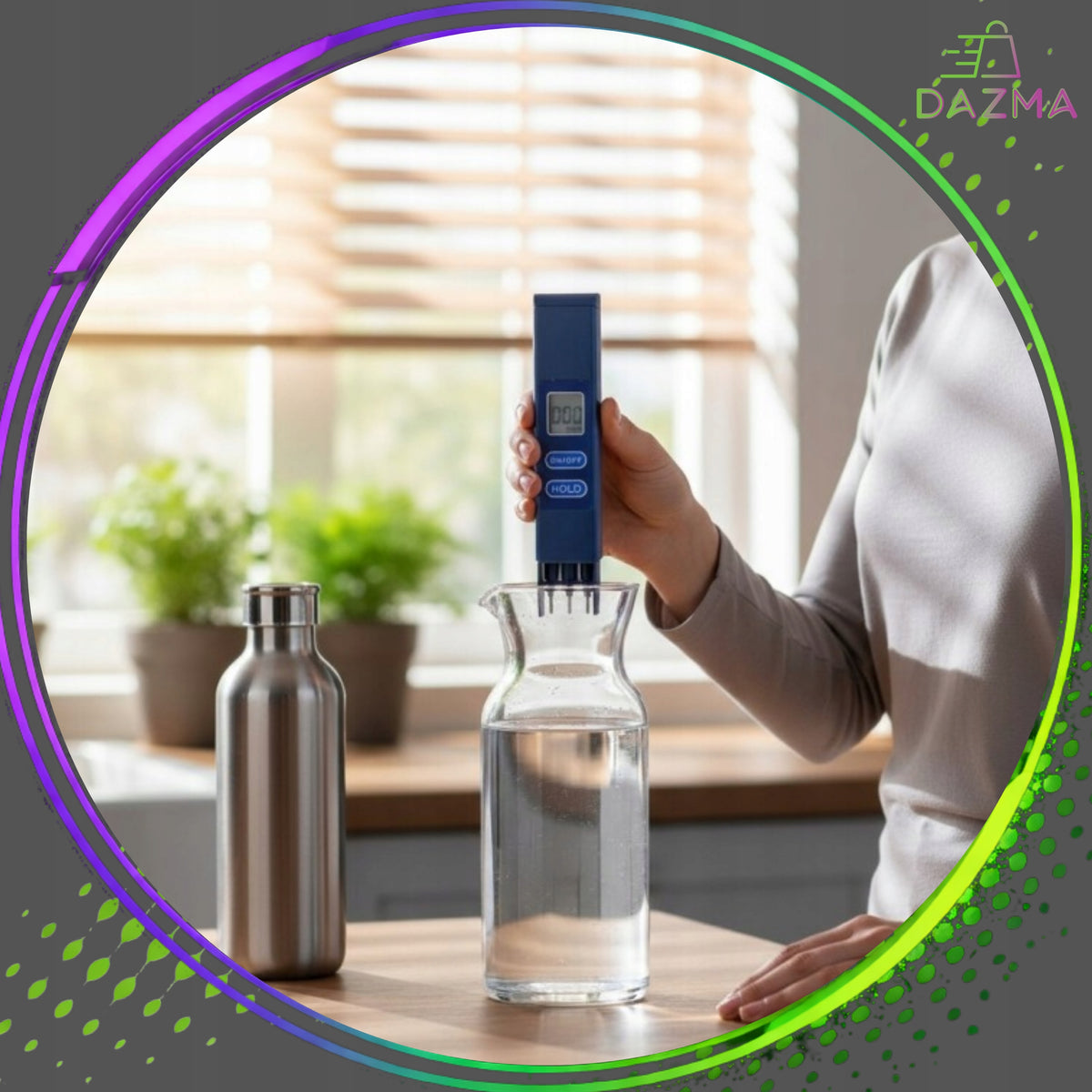 TDS Meter For Water Quality EC Electronic Hardness Tester Manufacturer code IBDH0024-001