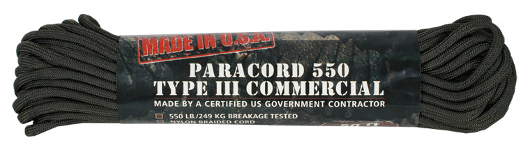 TEESAR PARACHUTE ROPE SURVIVAL PARACORD OLIV'E Brand no brand