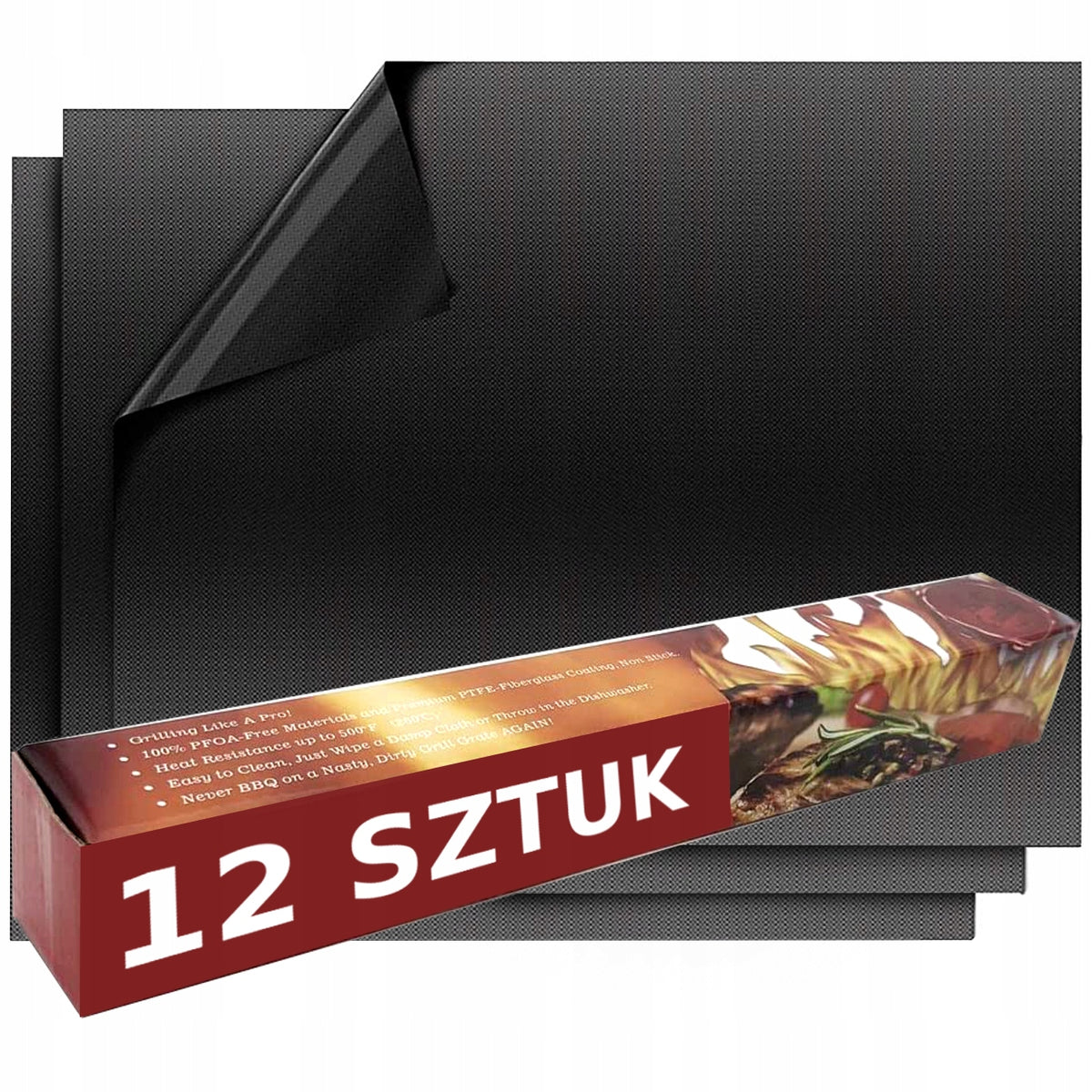 TEFLON MAT FOR BAKING OVEN GRILL x12