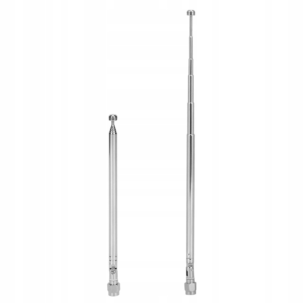TELESCOPIC METAL ANTENNA 40MHz-6GHz SMA LimeSDR HackRF