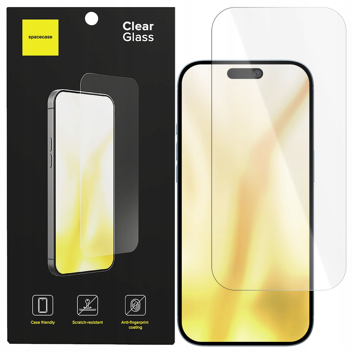 TEMPERED GLASS SCREEN PROTECTOR FOR IPHONE 17 / 17 PRO CLEAR GLASS 2.5D PROTECTIVE