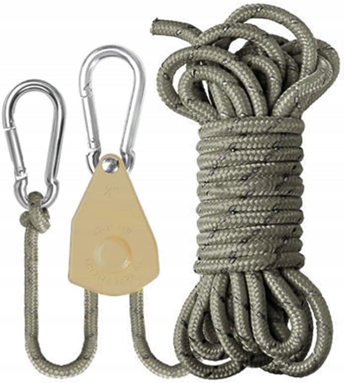 TENSION CORD TENSIONING RATCHET BLOCK FOR TENT