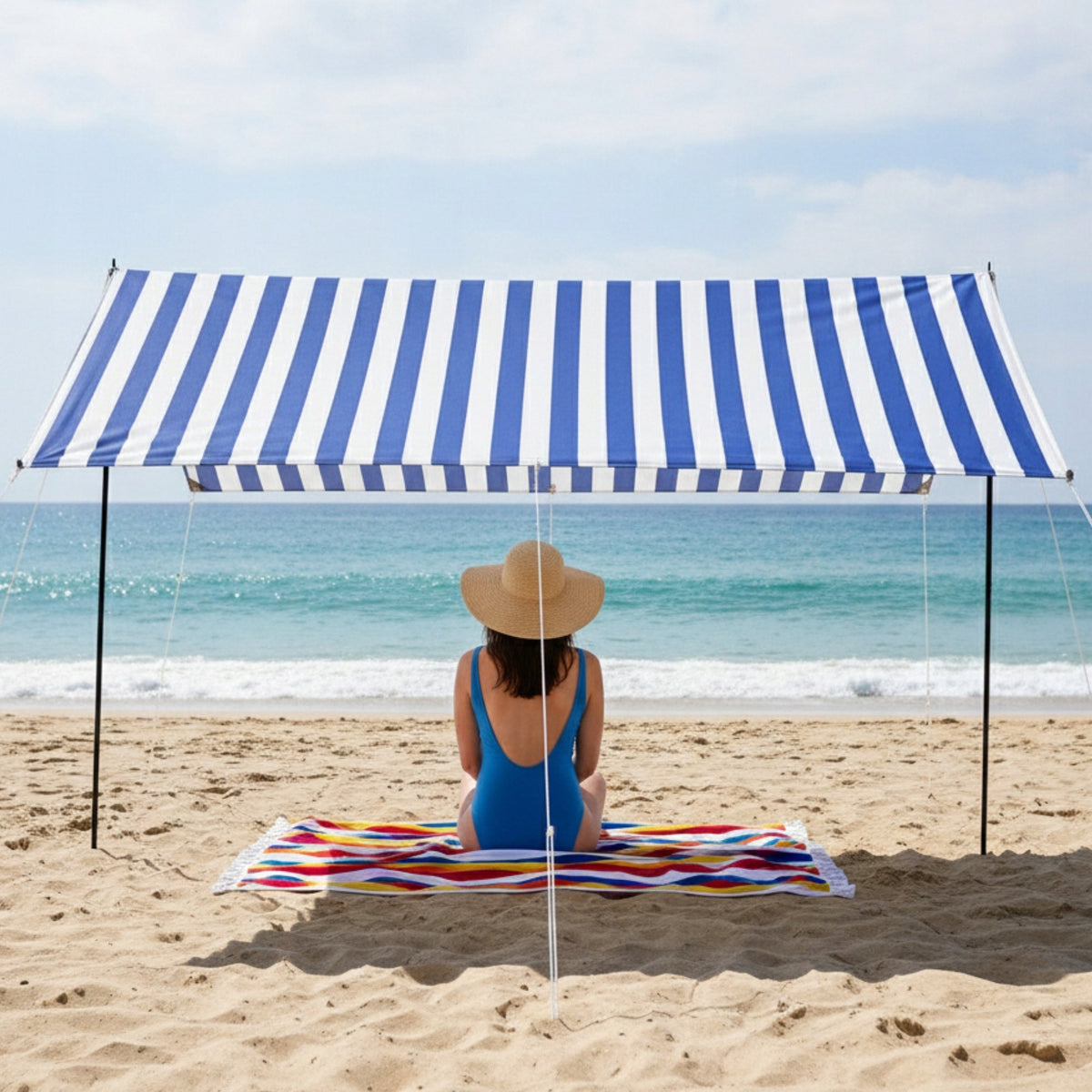 TENT CANOPY SUN SAIL CARPORT WITH POSTS 3x1,7m Manufacturer code 1074566