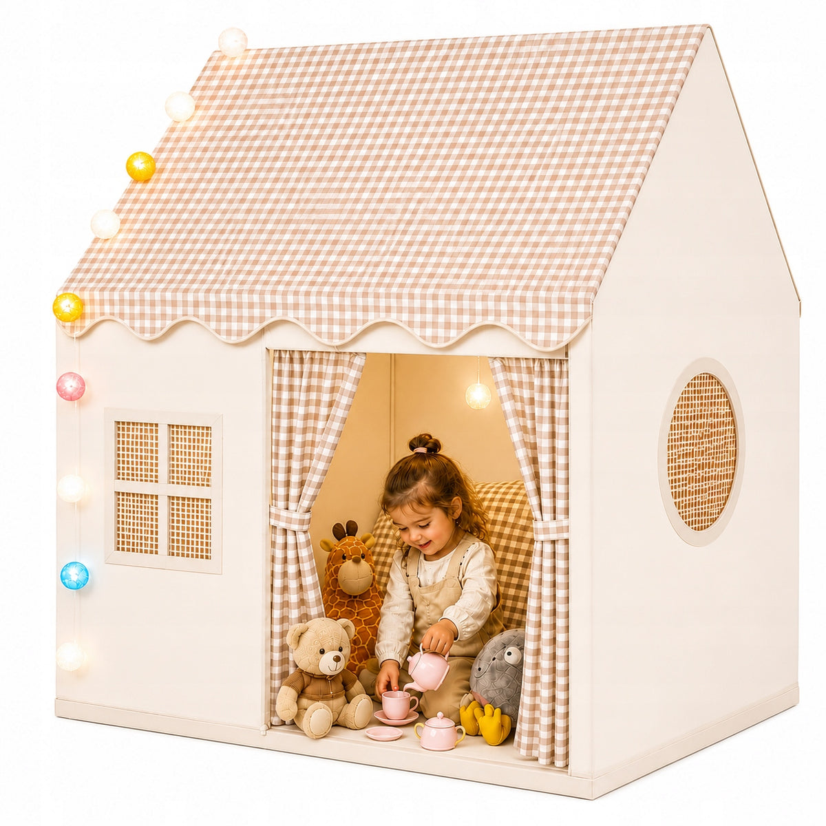 TENT COTTAGE FOR CHILDREN HOME GARDEN ROOM PALACE FOR CHILDREN TIPI