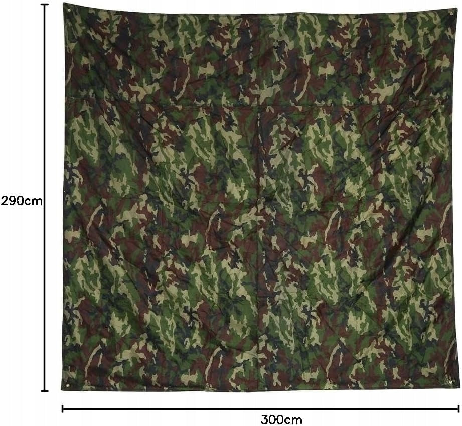 TENT TARPAULIN CAMOUFLAGE WATERPROOF ULTRA-LIGHT MAT CAMPING Manufacturer code PLANDEKA NAMIOTOWA KAMUFLAŻ WODOODPORNA