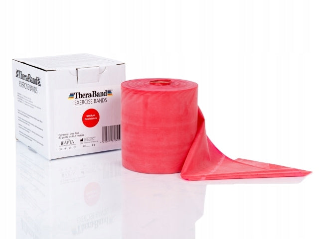 THERA BAND EXERCISE RUBBER 3,5 M RED MEDIUM RESISTANCE