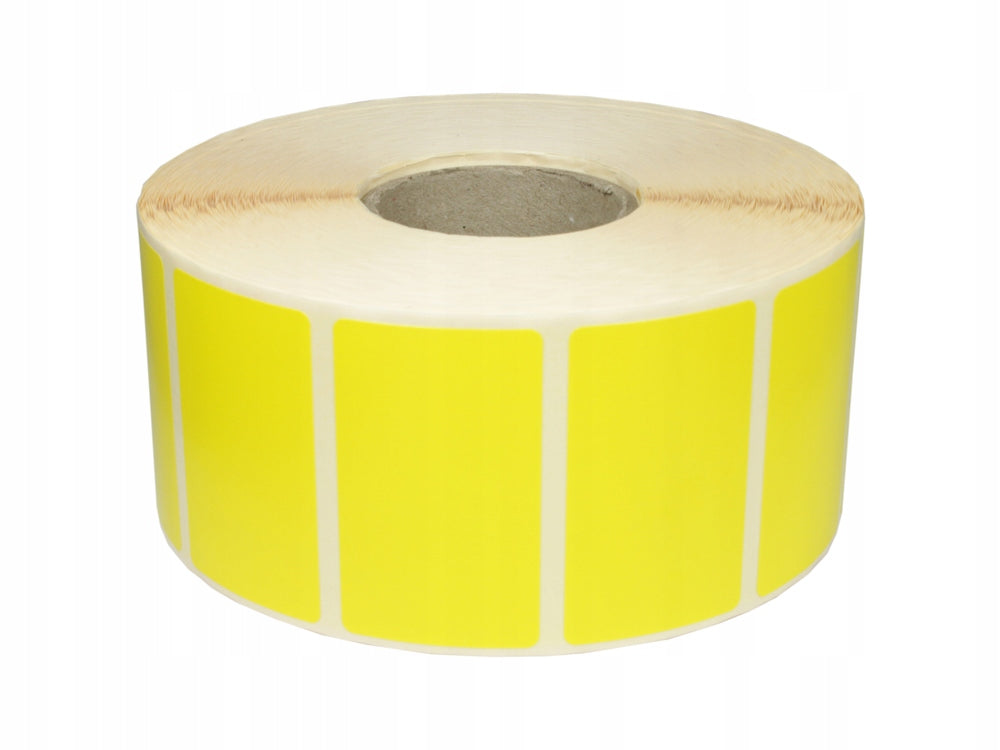 THERMAL LABELS 100x35 2000 PCS Yellow