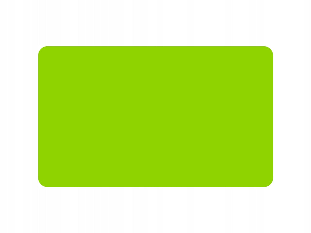 THERMAL LABELS 30X30 2000 PCS Green