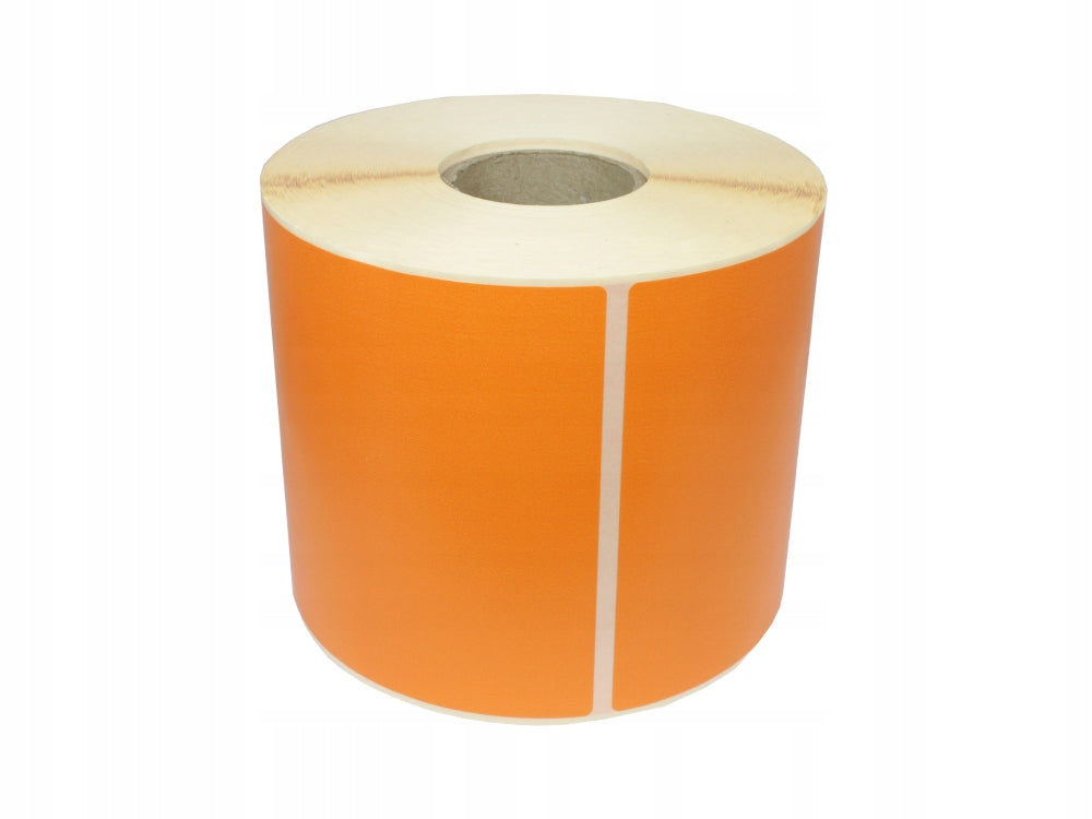 THERMAL LABELS 80x120 500 PCS - ORANGE