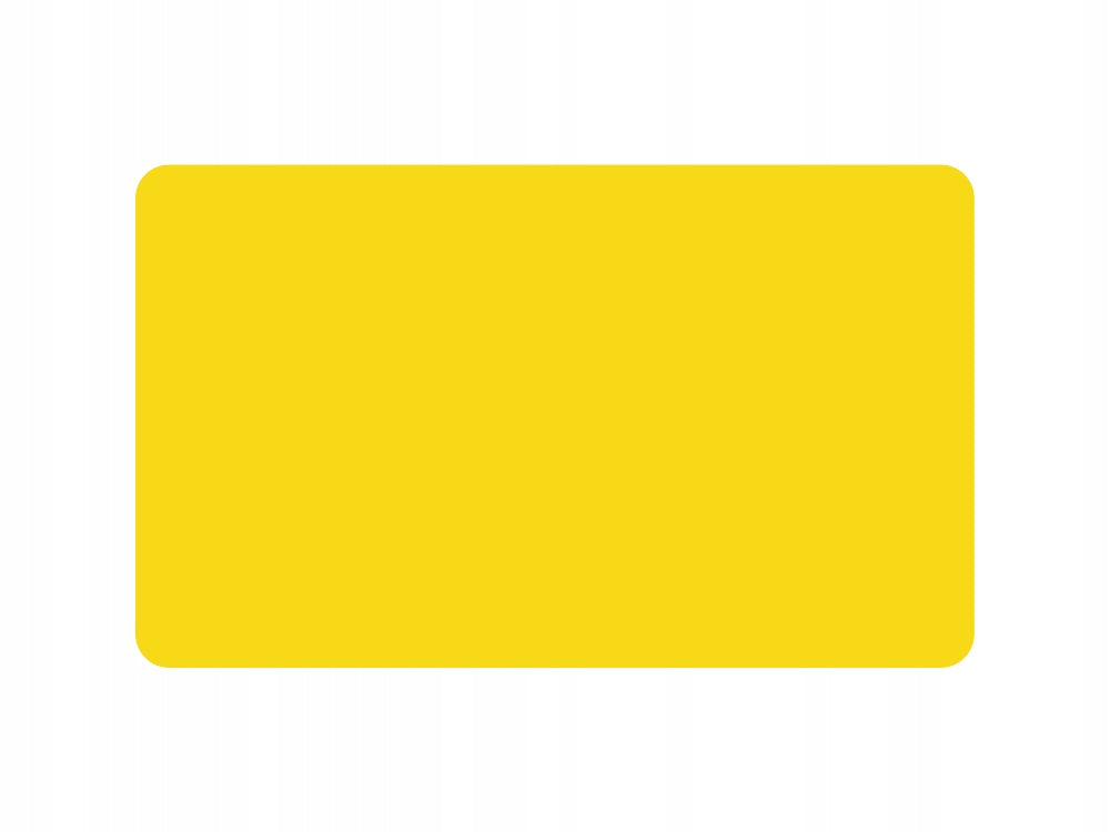THERMAL LABELS 80x90 500 PCS - YELLOW