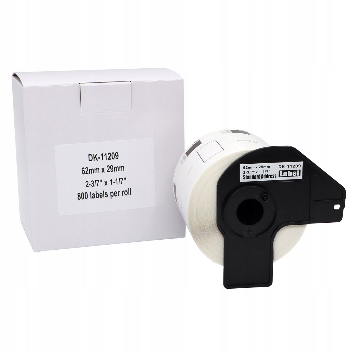 THERMAL LABELS DK11209 FOR BROTHER QL DK-11209 SET OF 5 ROLLS Packaging status original